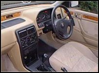 ROVER 400 wnętrze