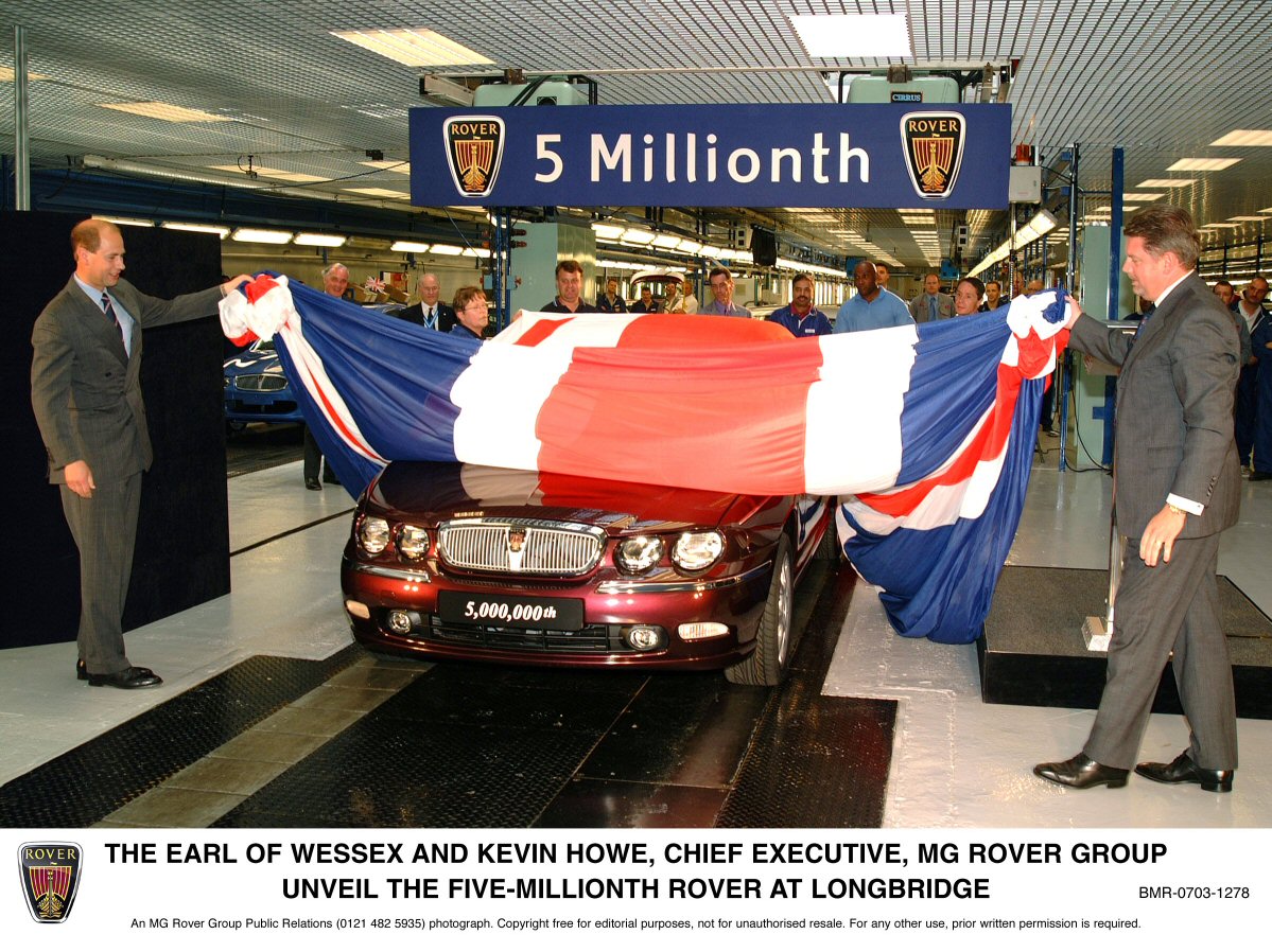 jubilueszowy Rover 75
