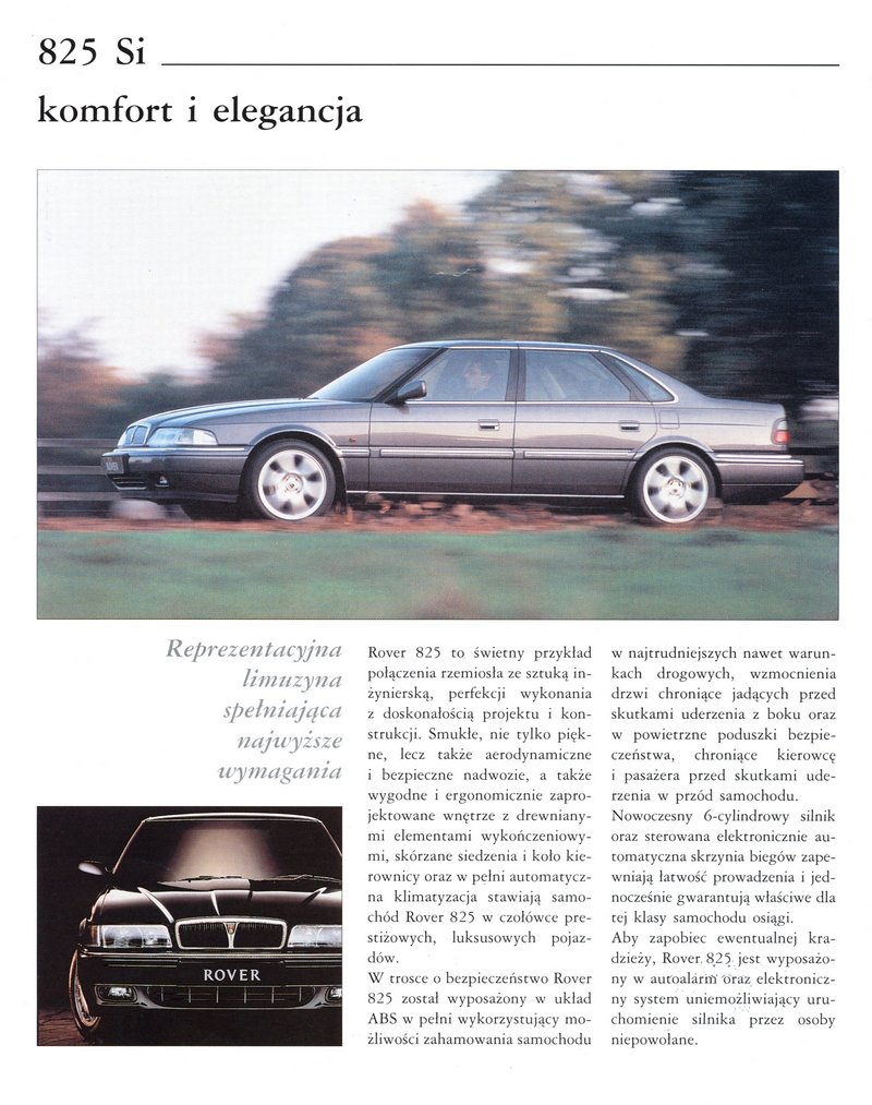 ROVER serii 800