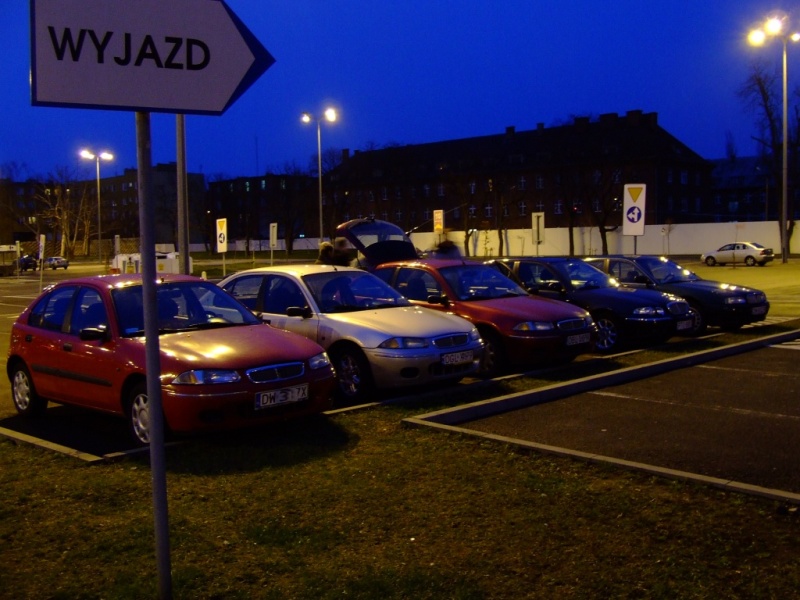 Stałe miejsce spotkań i wszystkie obecne Roverki