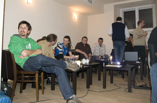 Goście na projekcji